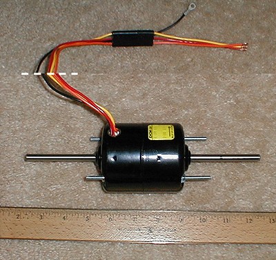 DCM Motor - Side View